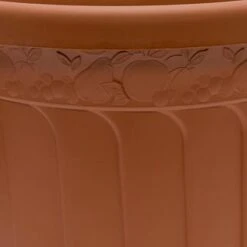 B&M Terracotta Round Planter 45cm -Big Brand Store 235615 Woodland Fern Design Terracotta Round 45cm Planter 2