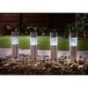 Solar Powered Mini Tube Post - White 6pk 1 Solar Powered Mini Tube Post - White 6pk -Big Brand Store 318854 White tube lights Edit