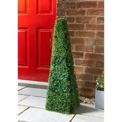 Solar Cone Topiary Tree 82cm 5 Solar Cone Topiary Tree 82cm -Big Brand Store 318883 Cone Light Day Edit