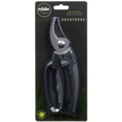 Rolson Deluxe Secateurs - Black