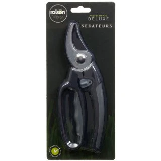 Rolson Deluxe Secateurs - Black 3 Rolson Deluxe Secateurs - Black
