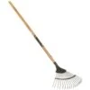 Rolson Ash Wood Leaf Rake 1 Rolson Ash Wood Leaf Rake -Big Brand Store 330079 rolson leaf rake ash wood handle 21