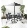 Seattle Premium Patio Set 6pc 1 Seattle Premium Patio Set 6pc -Big Brand Store 331146 patio 6pc set seattle1