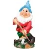 B&M Garden Gnome With Hoe 2 B&M Garden Gnome With Hoe -Big Brand Store 331446 garden gnome with hoe1