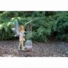 Solar Powered Garden Fairy With Wind Chime 1 Solar Powered Garden Fairy With Wind Chime -Big Brand Store 331455 garden fairy with solar crackle ball and windchime