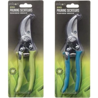 Rolson Pruning Secateurs - Lime 4 Rolson Pruning Secateurs - Lime - Image 2