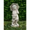B&M Girl With Umbrella Garden Statue 1 B&M Girl With Umbrella Garden Statue -Big Brand Store 331543 girl with umbrella garden statue
