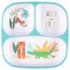 B&M Little Safari Small Kids Platter - Blue 1 B&M Little Safari Small Kids Platter - Blue -Big Brand Store 334212 small kids platter boys