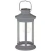 Solar Lantern With Micro LED Bulb - Grey -Big Brand Store 341989 lantern with micro bulb led grey