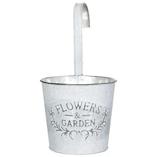 B&M Fence Hook Flowers & Garden Plant Pot 3 B&M Fence Hook Flowers & Garden Plant Pot