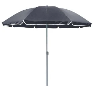 B&M Dakota Parasol 1.8m - Grey 3 B&M Dakota Parasol 1.8m - Grey