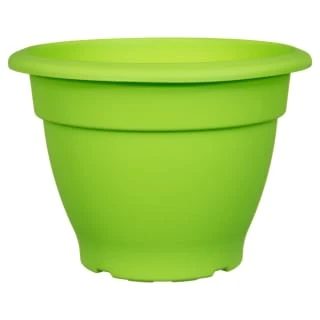 B&M Bell Pot Round Planter 30cm - Green 3 B&M Bell Pot Round Planter 30cm - Green