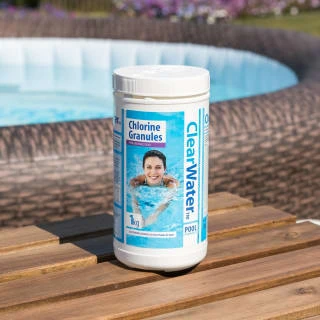 ClearWater Chlorine Granules 1kg 3 ClearWater Chlorine Granules 1kg