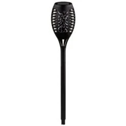 Morocco Solar Light Post -Big Brand Store 353593 morocco flame effect torch stake 48cm