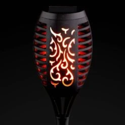 Morocco Solar Light Post -Big Brand Store 353593 morocco flame effect torch stake 48cm 4