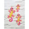 B&M Glass Gecko Wall Art 3pk - Pink -Big Brand Store 353683 3pk glass gecko wall art pink