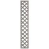 Framed Diamond Trellis - Grey 2 Framed Diamond Trellis - Grey -Big Brand Store 353719 framed trellis 180x30cm