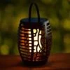 Morocco Flame Effect Solar Lantern 1 Morocco Flame Effect Solar Lantern -Big Brand Store 353736 morocco solar lantern