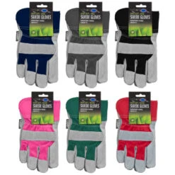 Rolson Heavy Duty Suede Gardening Gloves - Large - Navy 7 Rolson Heavy Duty Suede Gardening Gloves - Large - Navy -Big Brand Store 353850 rolson heavy duty suede glove mains