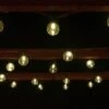 Solar Powered Bulb String Lights 50pk - Warm White -Big Brand Store 366396 50 solar powered bulb string lights warm white led