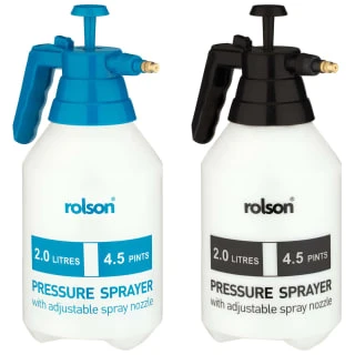 Rolson Pressure Hand Sprayer 2L - Blue 4 Rolson Pressure Hand Sprayer 2L - Blue - Image 2
