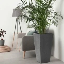 B&M Sonata Planter 71cm - Pewter 8 B&M Sonata Planter 71cm - Pewter -Big Brand Store 377702 sonata planter pewter 70cm 2