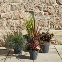 B&M Soho Pot Planter - Charcoal 38cm 10 B&M Soho Pot Planter - Charcoal 38cm -Big Brand Store 378389 385058 381595 soho planter charcoal 38cm 28cm 17cm