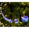 B&M Iridescent Light Bulb String Lights 12pk - Cool White 2 B&M Iridescent Light Bulb String Lights 12pk - Cool White -Big Brand Store 379259 12pk solar powered iridescent light bulb 2