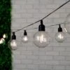 Edison Style Light Bulb String Lights 10pk 1 Edison Style Light Bulb String Lights 10pk -Big Brand Store 379264 botanical garden 10 solar powered xl bulb string lights warm white led