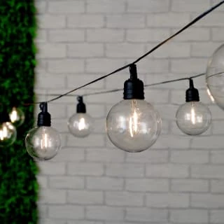 Edison Style Light Bulb String Lights 10pk 3 Edison Style Light Bulb String Lights 10pk