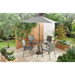 Sorrento Rattan Effect Patio Set 3 Sorrento Rattan Effect Patio Set