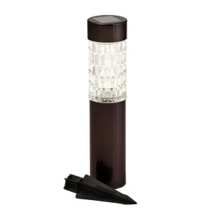 B&M Glass Top Solar Post Light 3 B&M Glass Top Solar Post Light