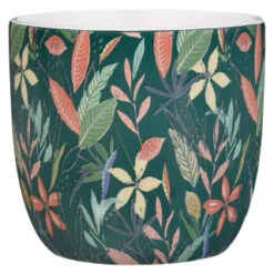 B&M Superbloom Sun Ceramic Plant Pots 3pk - Floral 12 B&M Superbloom Sun Ceramic Plant Pots 3pk - Floral -Big Brand Store 379332 3pk island paradise ceramic plant pots green 2