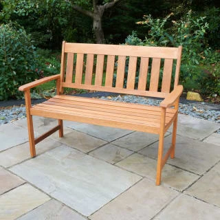 Jakarta Solid Wood Garden Bench 3 Jakarta Solid Wood Garden Bench