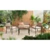 Valencia Sofa Set 4pc -Big Brand Store 379438 366629 valencia 4 piece sofa set