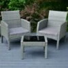 Sorrento Armchair Bistro Set 3pc 1 Sorrento Armchair Bistro Set 3pc -Big Brand Store 379445 sorrento 3 piece armchair bistro set