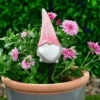 B&M Garden Gonk Plant Pot Stick - Pink -Big Brand Store 379522 garden gonk pot sticks pink
