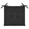 Luxury Seat Pads - Black 2pk 1 Luxury Seat Pads - Black 2pk -Big Brand Store 379539 2pk shower resistant seat pads black