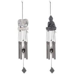 B&M Tranquil Garden Windchime - Buddha 7 B&M Tranquil Garden Windchime - Buddha -Big Brand Store 379541 tranquil garden windchime group