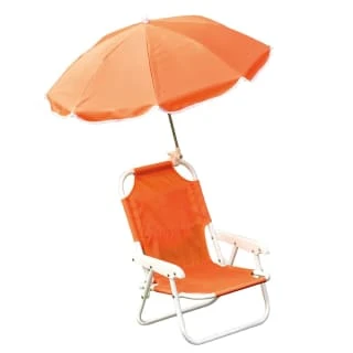 B&M Kids Parasol Chair - Orange 4 B&M Kids Parasol Chair - Orange - Image 2
