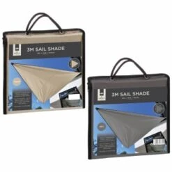 Sail Shade 3m - Cream 8 Sail Shade 3m - Cream -Big Brand Store 379775 379776 3m sun shelter 3m main 2
