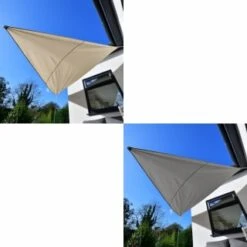 Sail Shade 3m - Cream 9 Sail Shade 3m - Cream -Big Brand Store 379775 379776 3m sun shelter 3m main
