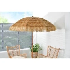 B&M Tiki Parasol 1.8m 5 B&M Tiki Parasol 1.8m -Big Brand Store 379786 island paradise 1 8m tiki parasol 2