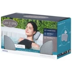 Lay-z Spa Lay-Z-Spa Padded Pillow 2pk 13 Lay-z Spa Lay-Z-Spa Padded Pillow 2pk -Big Brand Store 379801 lay z spa 2 pack padded pillow 2
