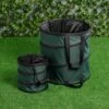 B&M Heavy Duty Pop-up Garden Bins - Green -Big Brand Store 379938 2 pack pop up gardening bins green