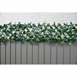 B&M Expanding Artificial Laurel Leaf Trellis 180 X 30cm 7 B&M Expanding Artificial Laurel Leaf Trellis 180 X 30cm -Big Brand Store 379971 expanding laurel leaf trellis 180x30cm 2