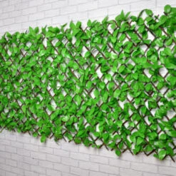 Bloom Solar Powered Expanding Artificial Leaf Trellis 200 X 100cm 8 Bloom Solar Powered Expanding Artificial Leaf Trellis 200 X 100cm -Big Brand Store 379978 expanding leafy trellis 100 leds 2x1m