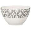 B&M Urban Print Dip Bowl - White 2 B&M Urban Print Dip Bowl - White -Big Brand Store 381058 urban print dip bowl white