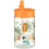 B&M Little Safari Kids Cup With Straw Lid - Orange 2 B&M Little Safari Kids Cup With Straw Lid - Orange -Big Brand Store 381254 kids print cup lid and straw boys