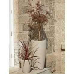 B&M Small Amesbury Planter - Stone 5 B&M Small Amesbury Planter - Stone -Big Brand Store 381630 381631 381632 small medium large amesbury stone planter 2